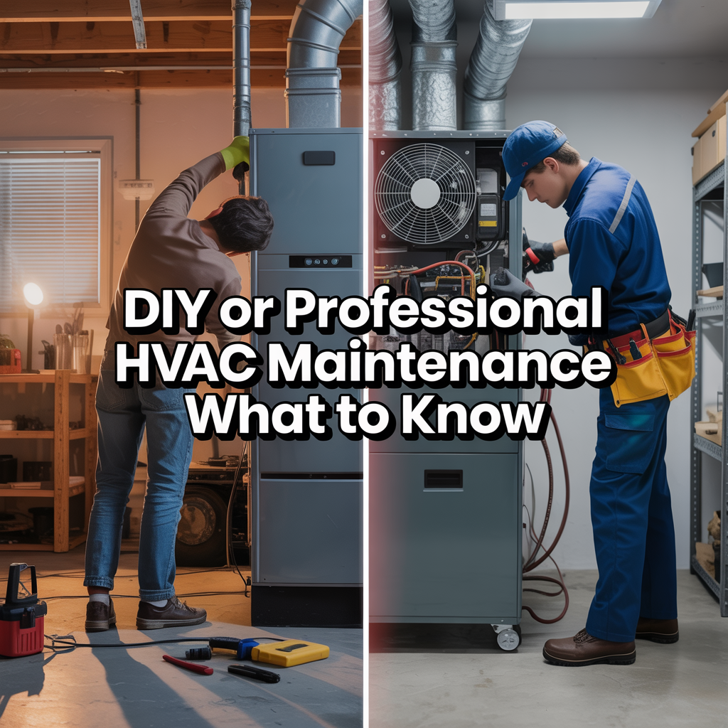 DIY or Professional HVAC Maintenance What to Know