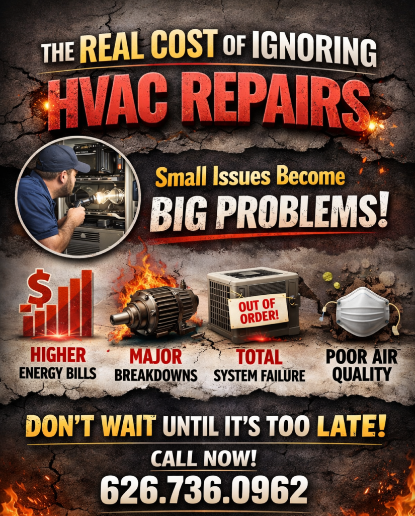 The Real Cost of Ignoring HVAC Repairs