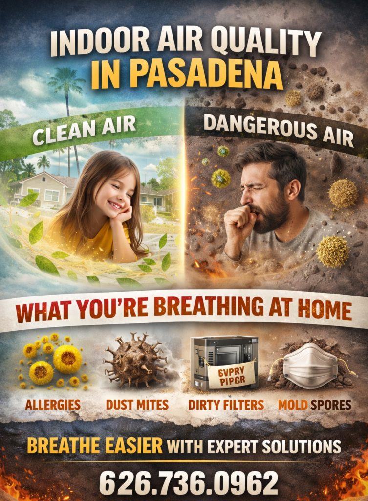 Indoor Air Quality in Pasadena: What You’re Breathing at Home